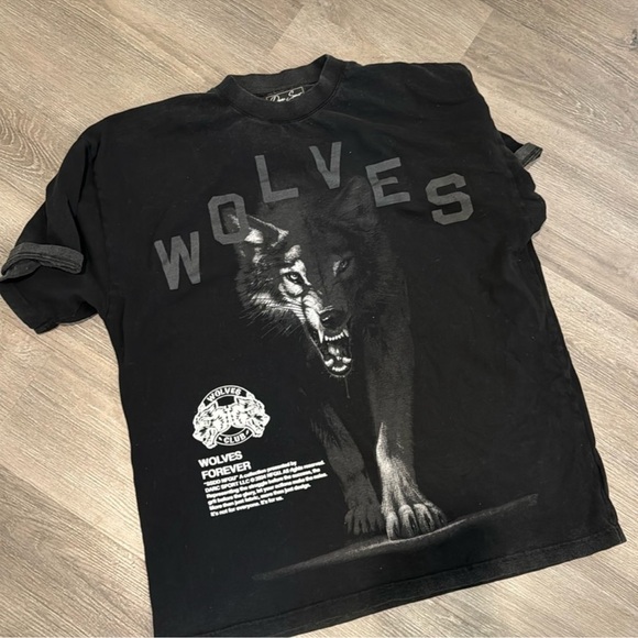Darc Sport Black Wolves Tee - Picture 1 of 1